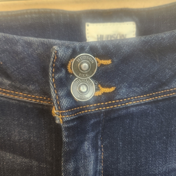 Hudson Jeans Elysian Denim Midrise Skinny Stretch Jeans 34 Waist (6457) - Picture 2 of 9